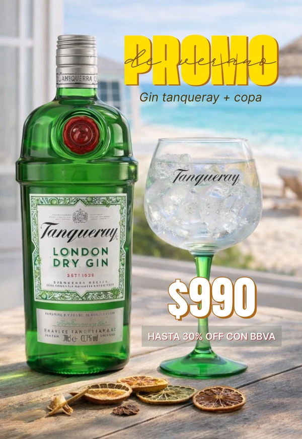 Banner de productos destacados con selección premium de licores y vinos